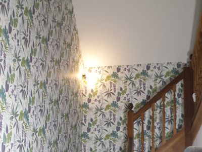 Papier paint et toile de verre